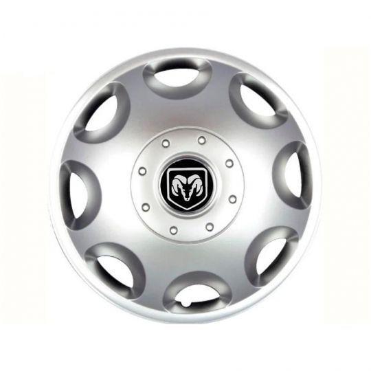 Автомобильные колпаки SKS 300 R15 с логотипом Dodge 4 шт. Серебристый