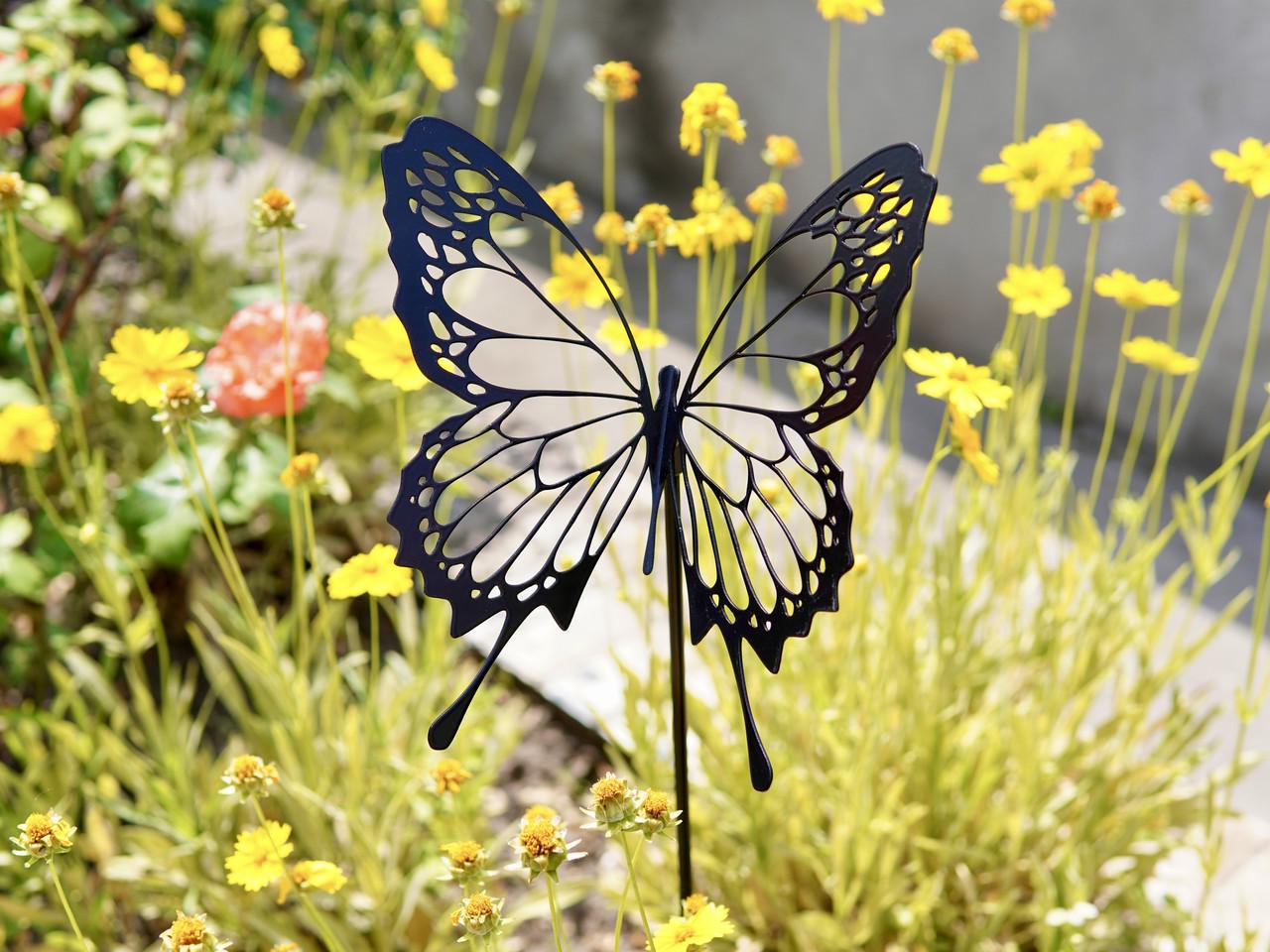 Садовая фигура Бабочка Idea Leucotoe металлическая для сада/подворья/клумбы (DCR071) - фото 2 Садовая фигура Бабочка Idea Leucotoe металлическая для сада/подворья/клумбы (DCR071) - фото 2