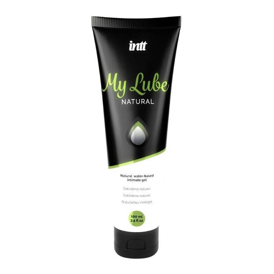 Лубрикант на водній основі Intt My Lube Natural без запаху нелипкий 100 мл (37990363)