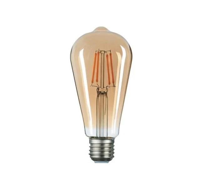 Світлодіодна лампа TITANUM Filament ST64 6W E27 2200K 220V Бронзовий (TLFST6406272A)