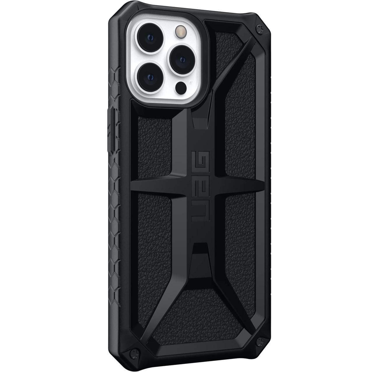 Протиударний чохол-накладка UAG Monarch Case for iPhone 12 Pro Max, Black - фото 1