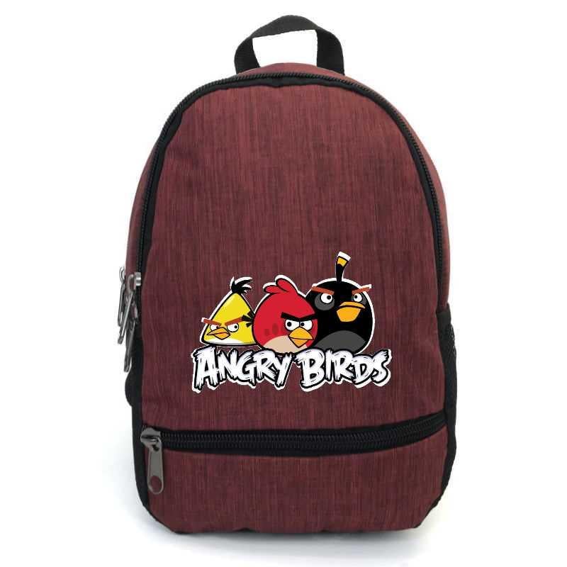 Школьный рюкзак подростковый Cappuccino Toys с принтом Angry Birds ANG-008 12,5 л Красный (2064157340)