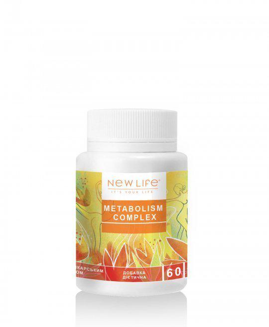 Диетическая добавка New Life для улучшения метаболических процессов 60 таблеток (4820171415399)
