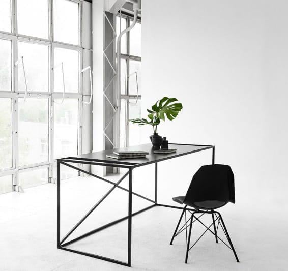 Комп'ютерний стіл у стилі Лофт StepLoft каркас металевий (Comp-table-151)