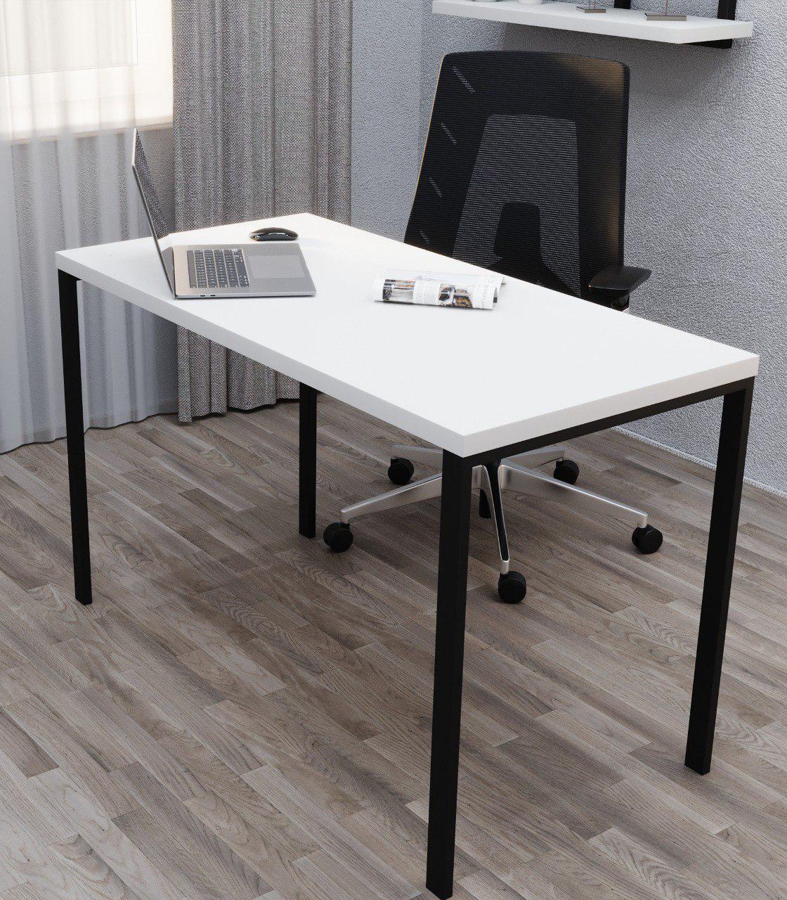 Стол письменный Loft Серия 3 1400х700х32 мм Белый (20619188) - фото 1 Стол письменный Loft Серия 3 1400х700х32 мм Белый (20619188) - фото 1