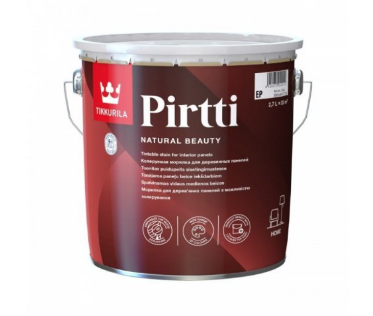 Морилка акриловая для древесины TIKKURILA Pirtti 0,9 л (1696941468)