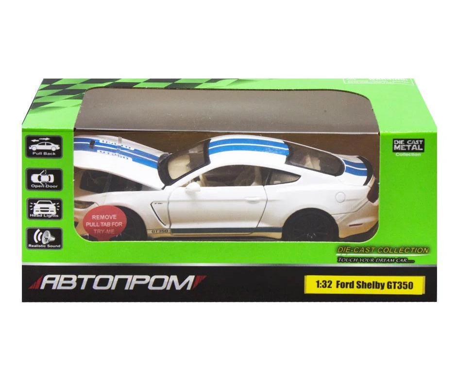 Машинка Автопром Ford Shelby GT350 Белый (142021)