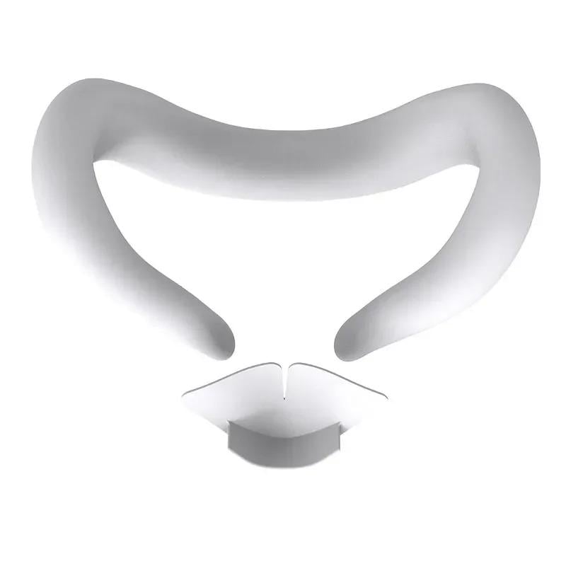 Маска силиконовая убирающая просвет для Meta Quest 3 White (ACS-CSMFMQ3wh)