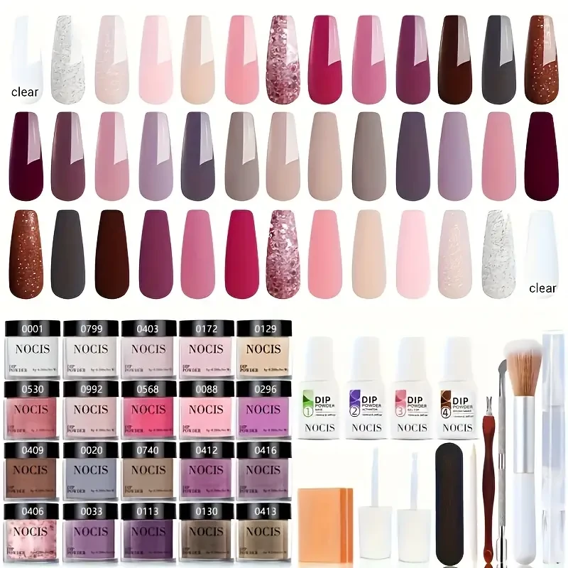 Дип-система стартовый набор Dolce mani с полным комплектом для работы 20 пудр (2688528818)