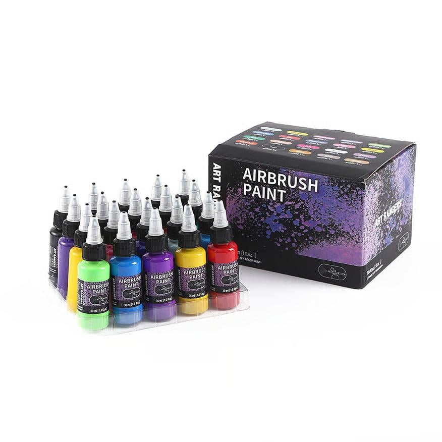 Набір акрилових фарб для аерографа Art Rangers Airbrush Paint 20 кольорів по 30 мл (PA8620030)
