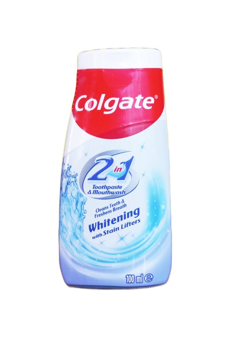 Зубна паста та рідина для полоскання Colgate Toothpaste and Mouthwash 2в1 100 мл (127334)