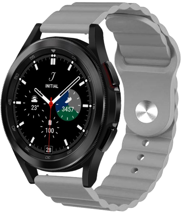 Ремешок Wave для Galaxy Watch 4 Classic 46 мм Grey (22985-33)