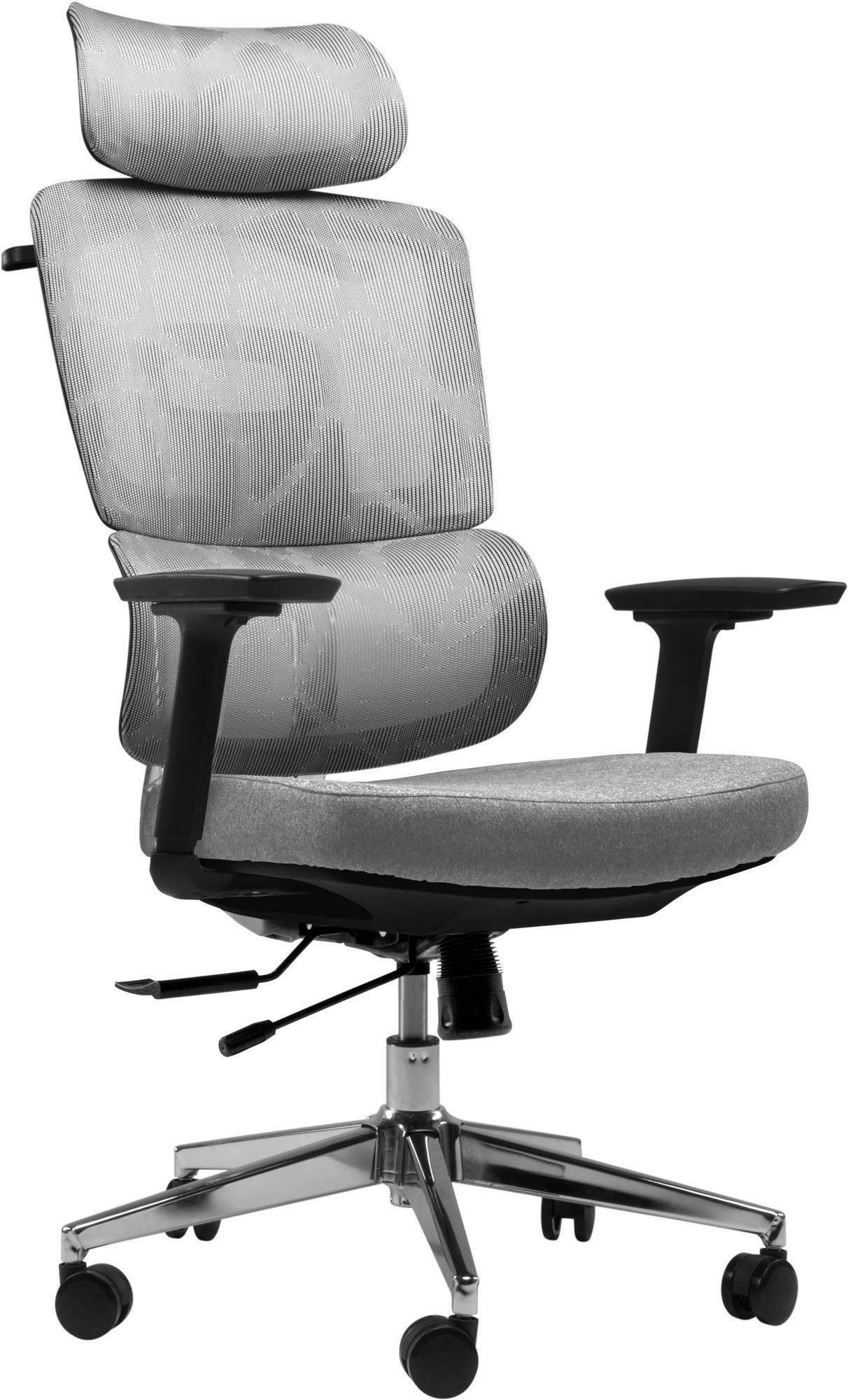 Кресло офисное GT Racer B-530L Grey - фото 1 Кресло офисное GT Racer B-530L Grey - фото 1