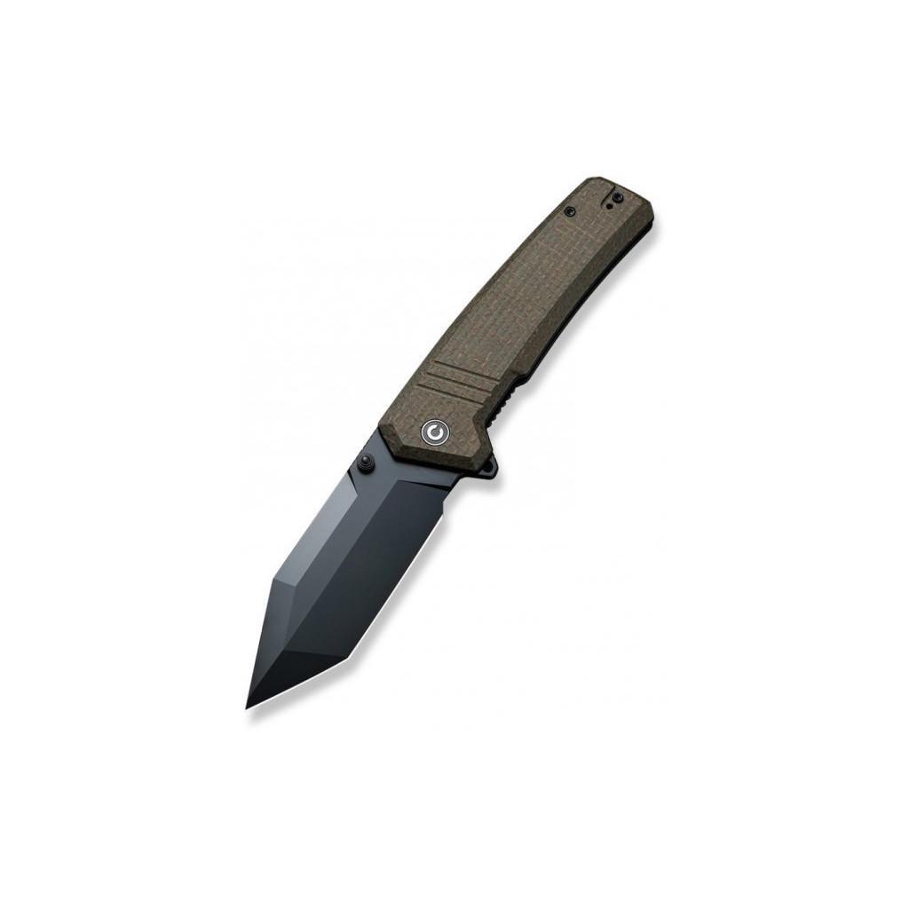 Ніж мисливський Civivi Bhaltair Dark Micarta Blade Black (C23024-3)