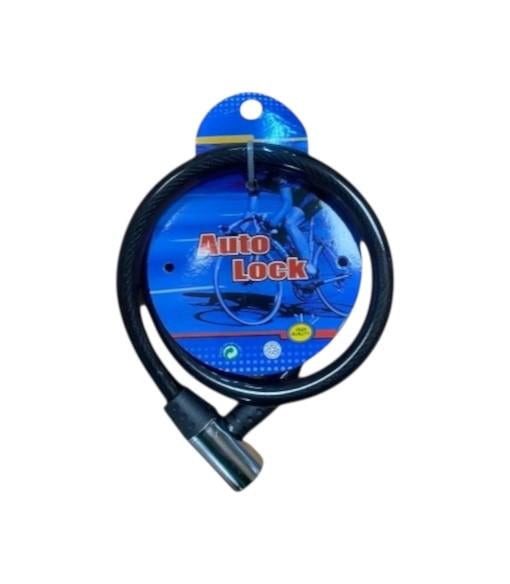 Замок велосипедный с ключами BYCICLE LOCK трос 10 мм/65 см