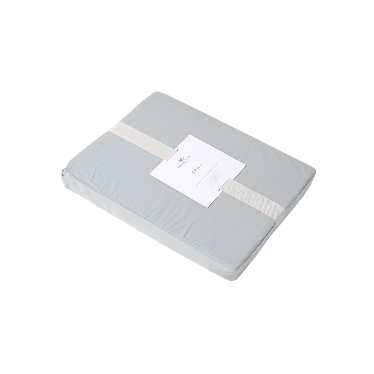 Простирадло на резинці Penelope Pure 160x200/35 см Блакитний (svt-2000022343800) - фото 3