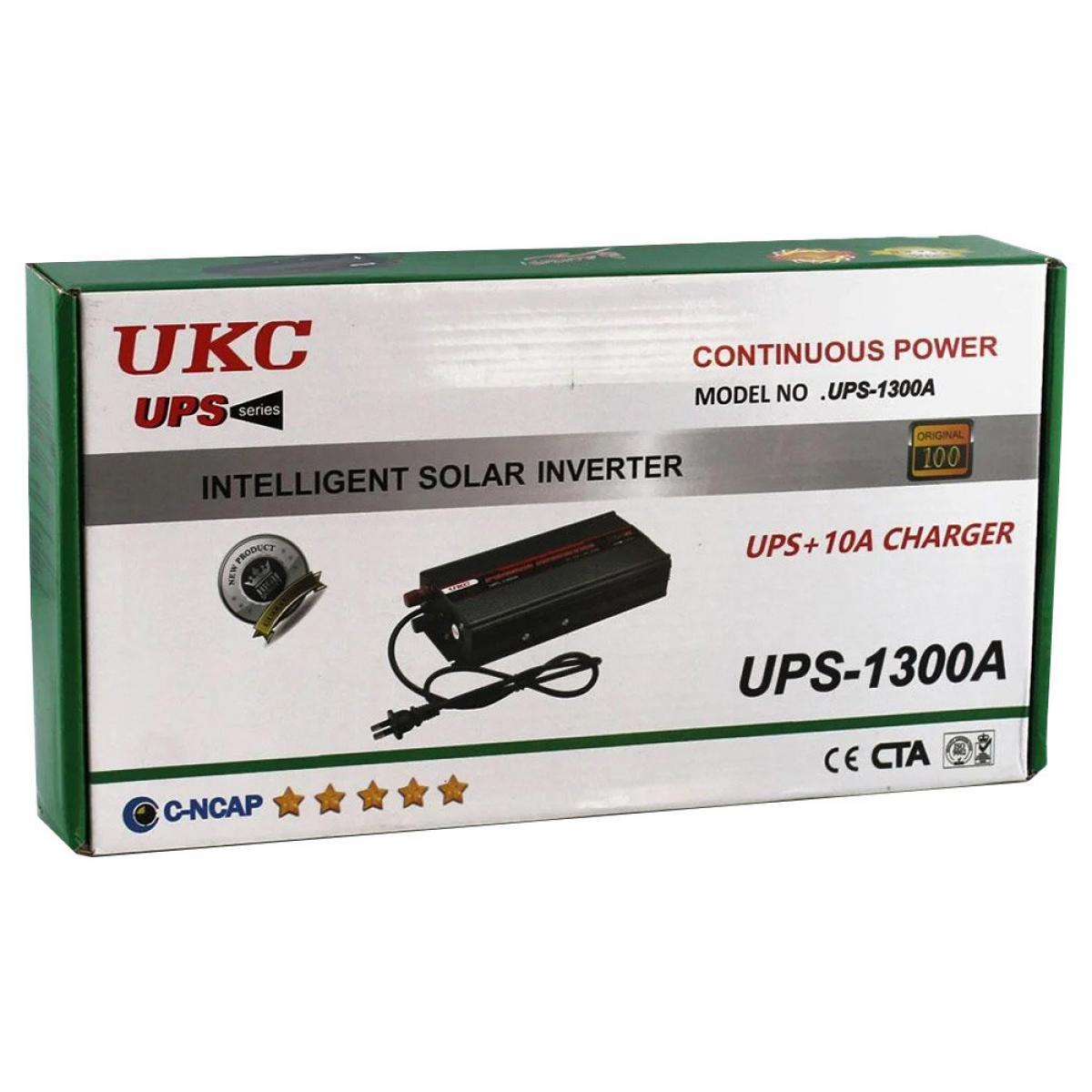 Инвертор напряжения UKC AC / DC UPS 1300W UPS + CHARGE бесперебойник - фото 6