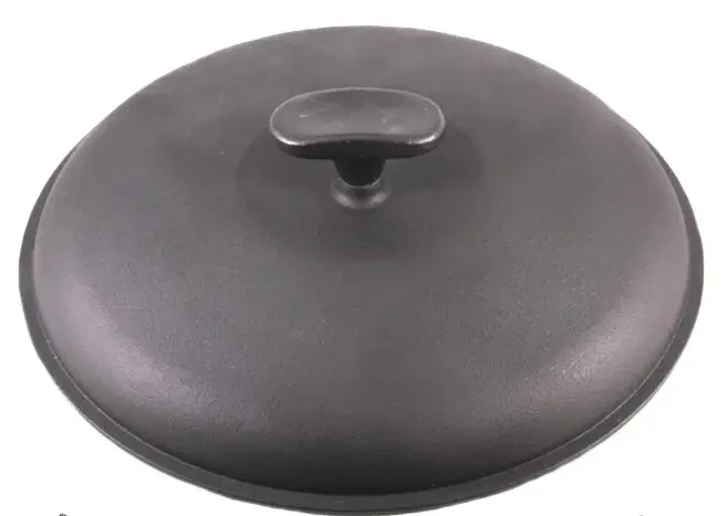 Сковорода Жарівня Ситон 30 см чавунна з чавунною кришкою - фото 2