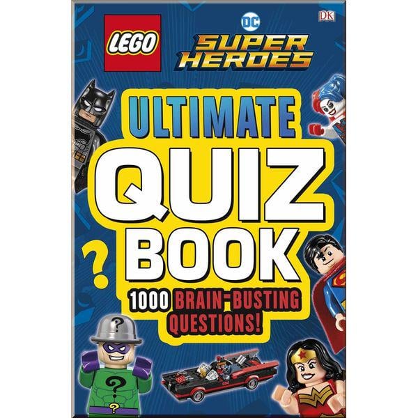 Книга DK "LEGO DC Comics Super Heroes Ultimate Quiz Book" Melanie Scott (ISBN:9780241301432)