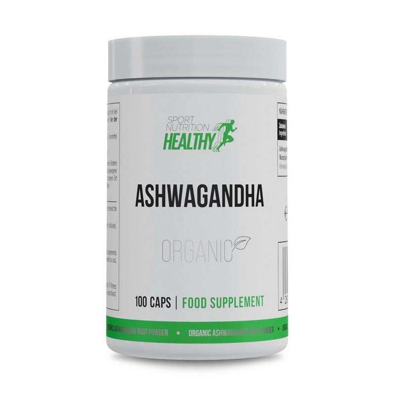 Ашваганда органически MST Healthy Ashwagandha Organic 640 мг 100 капс.