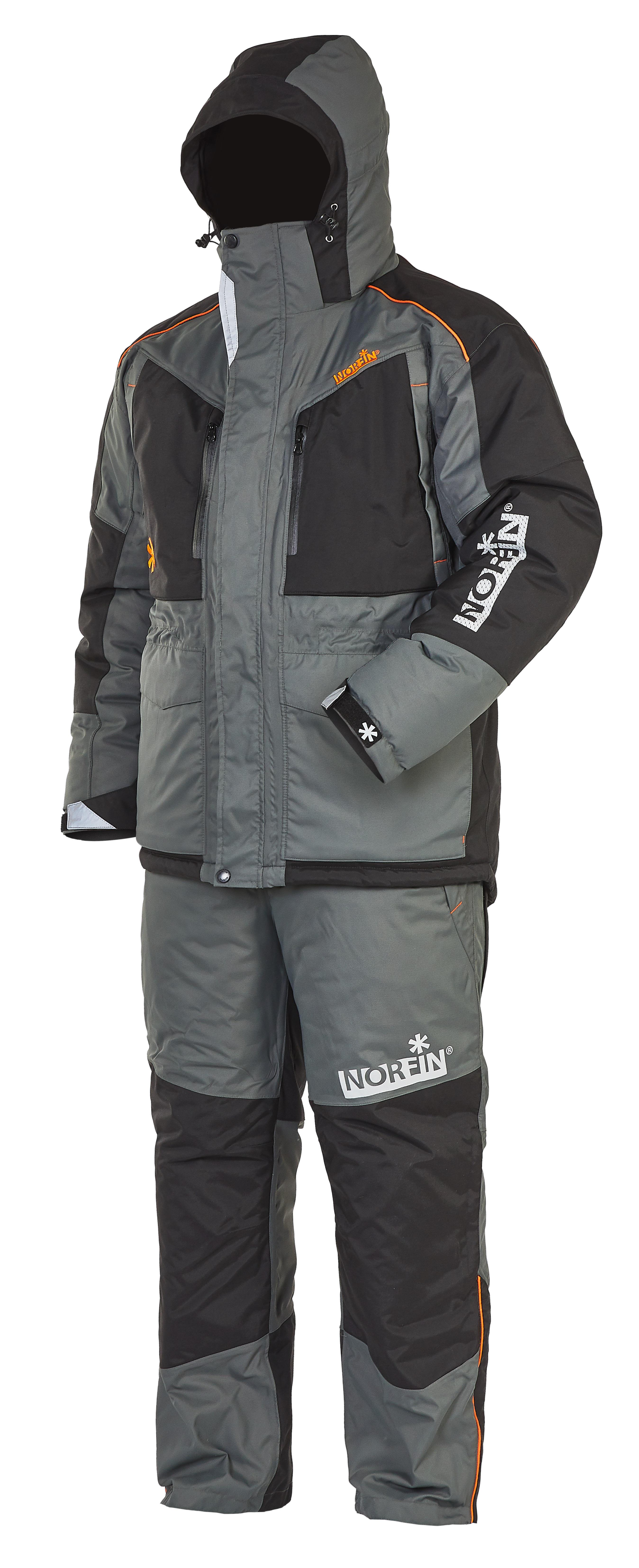 Костюм зимний мембранный Norfin Discovery 2 -35°C M/L Gray (452002-M-L)