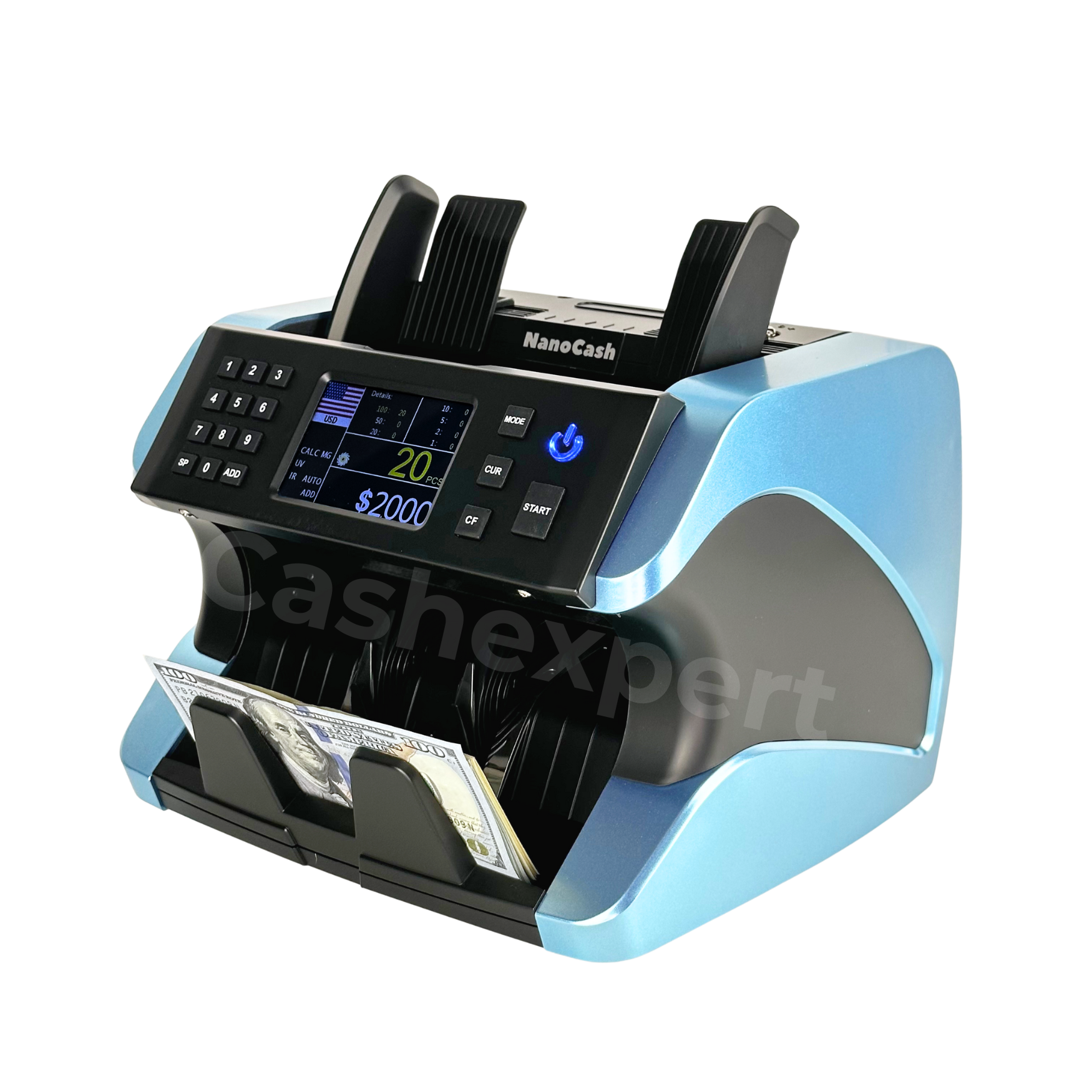 Лічильник банкнот NanoCash Link калькуляцією та детекцією (30834793)