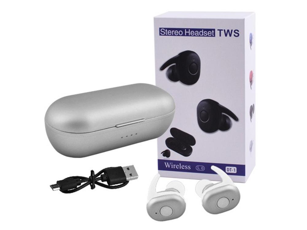 Наушники bluetooth DT1 с кейсом - фото 3