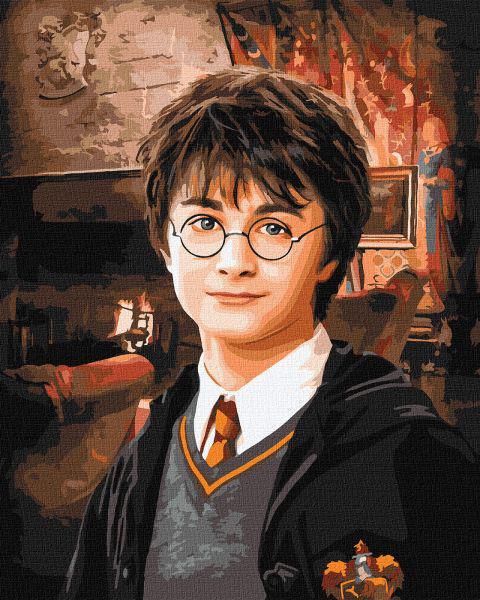 Картина по номерам Ideyka Harry Potter: Гостиная Гриффиндора 40x50 см (Id-KHO8708)