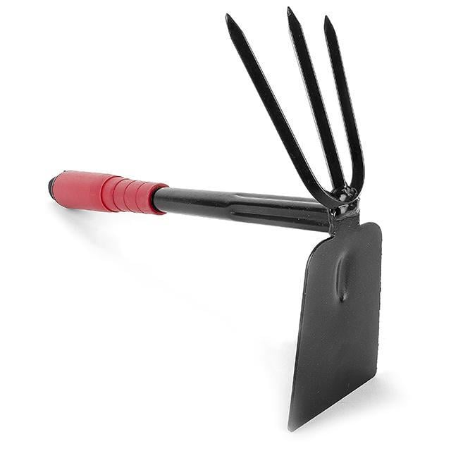 Сапка с мотыгой Intertool FT-0015 с полой пластмассовой рукояткой под удлинитель 310x70 мм (20801436)