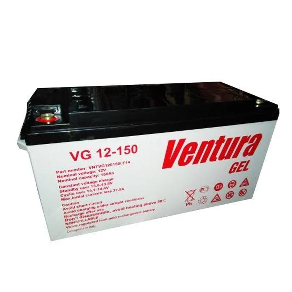 Батарея акумуляторна Ventura VG 12-150 Gel 12 V 150 Ah 483x170x241 мм Q1 (23659)