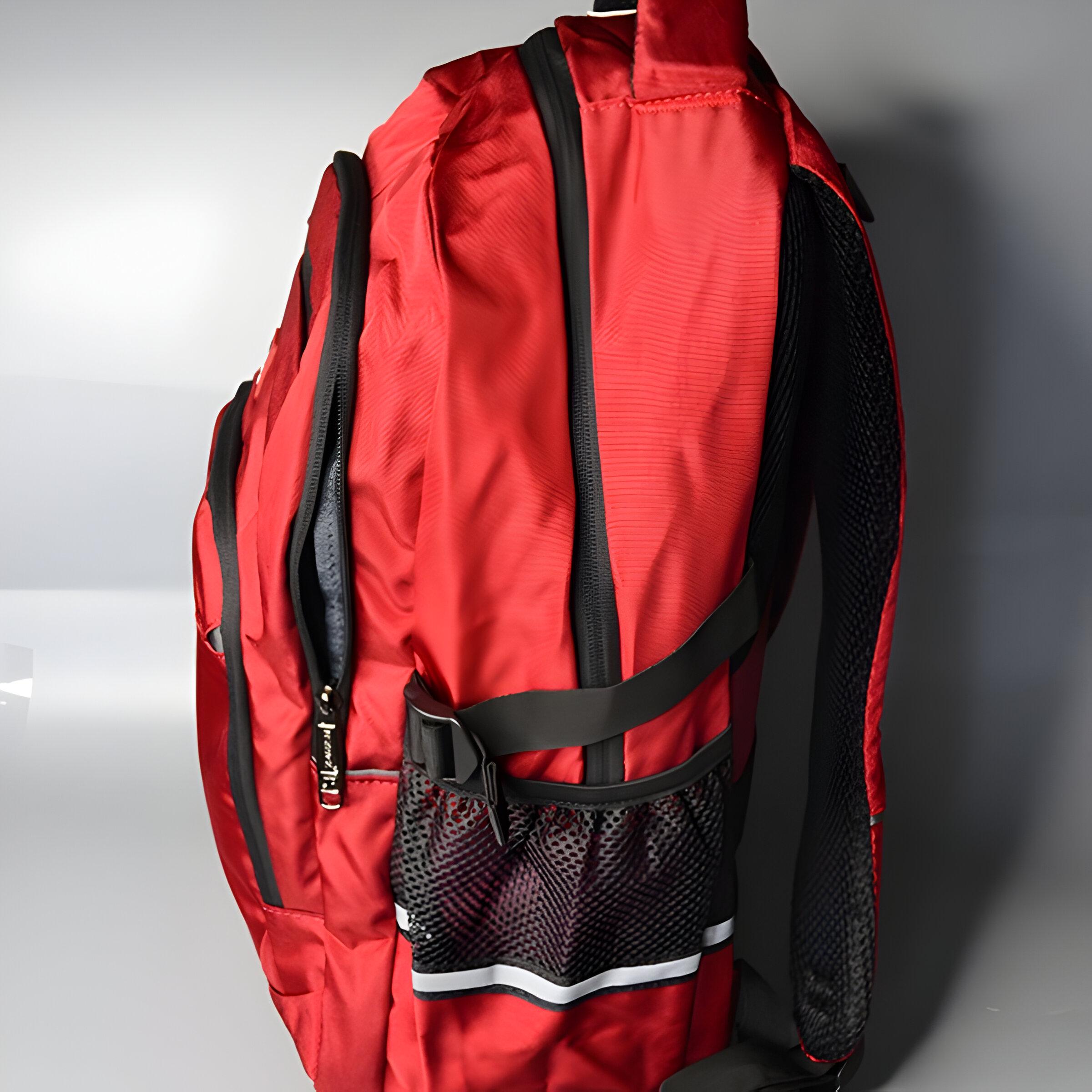 Рюкзак Justpack универсальный 30х50х20 см Красный (5775) - фото 3