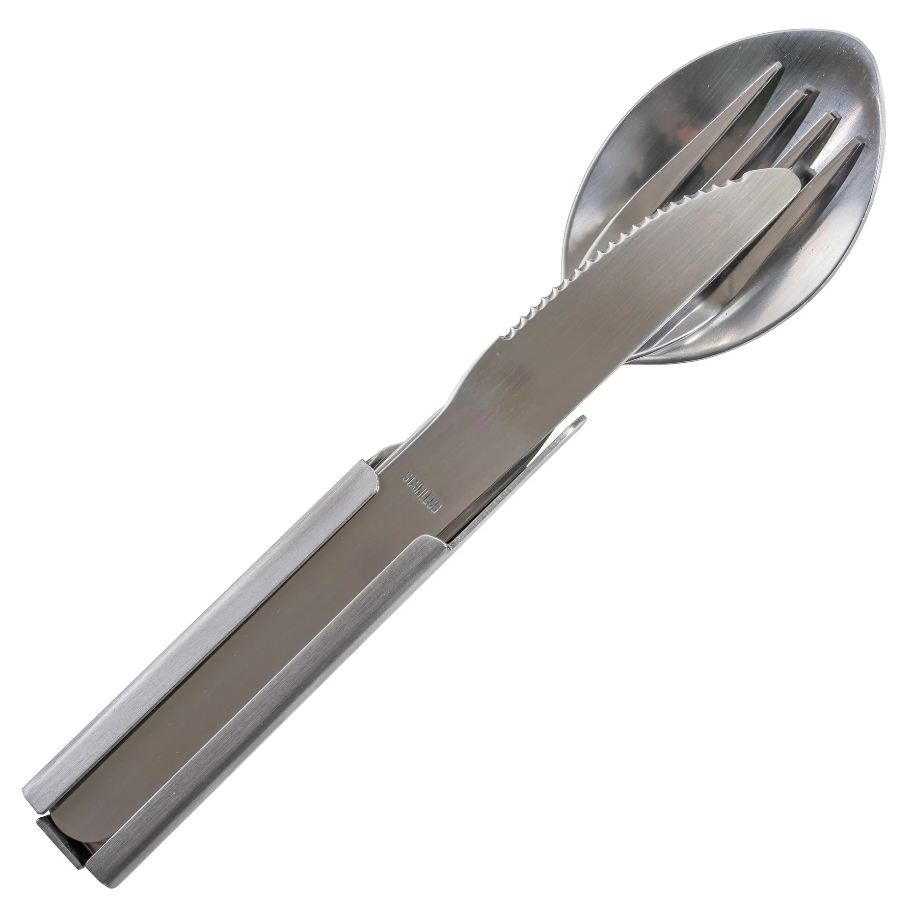 Набор туристический Mil-Tec Army Eating Utensil столовый 3 пр.