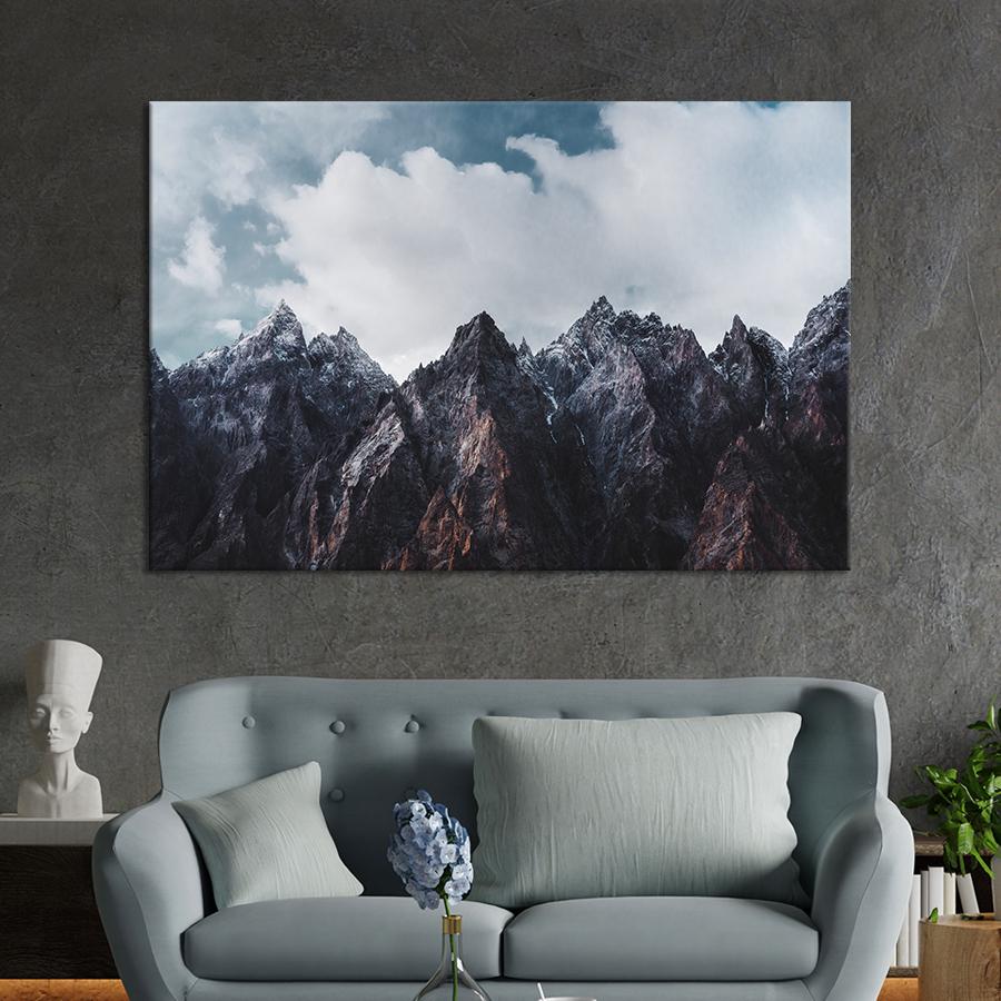 Настенний декор Острые скалы 51x34 см (1919-1)