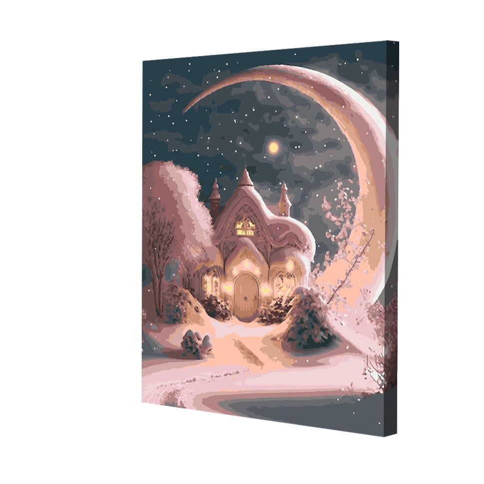 Картина по номерам Riviera Blanca Сказочная ночь 40x50 см (RB-1043) Картина по номерам Riviera Blanca Сказочная ночь 40x50 см (RB-1043)