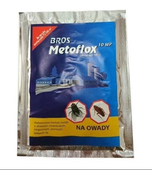 Порошок Bros Metoflox Метофлокс від тарганів/мурах/клопів/мух/комарів 25 г (12209000)