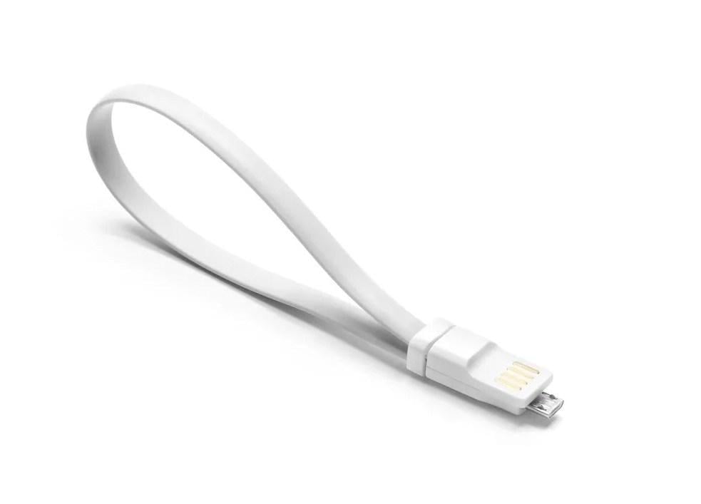 Кабель KingMi Colorful Cable USB to MicroUSB KSCDX11QM-GY 2A 0,2 м Grey