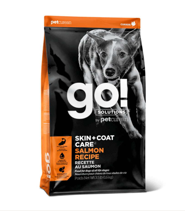 Корм сухой для собак Go! SKIN/COAT Salmon Recipe WG DF с лососем 11,4 кг