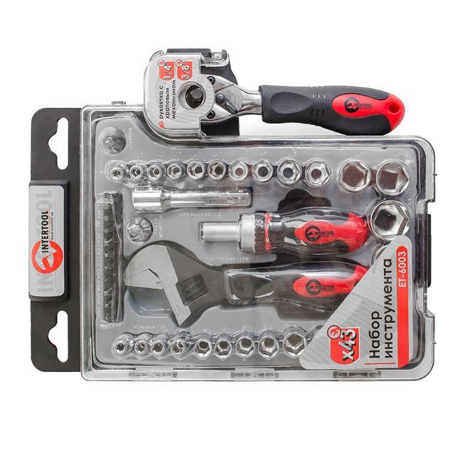 Набор инструмента INTERTOOL 43 шт. - фото 6