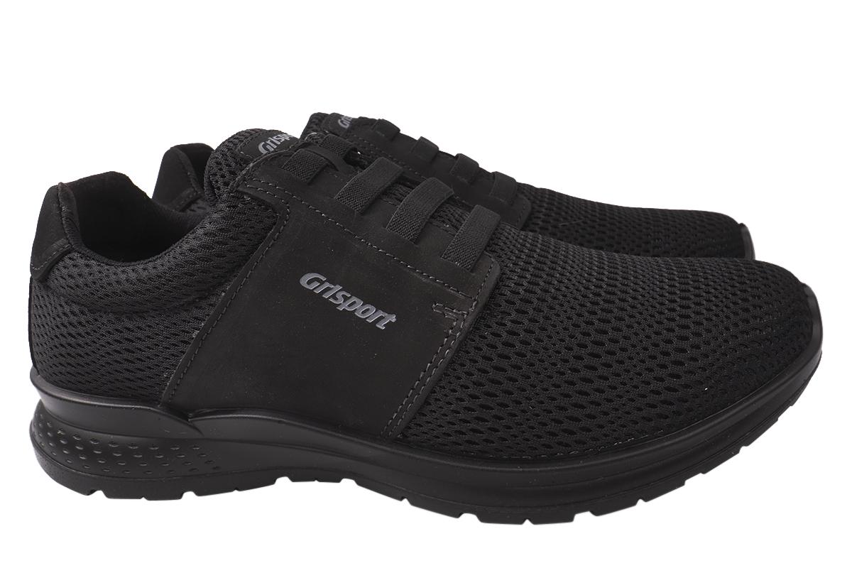 Кроссовки мужские Gri Sport из текстиля на низком ходу на шнуровке р. 40 Черный (83-21DTS)