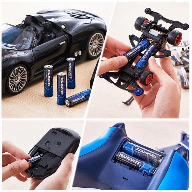 Аккумуляторы TENAVOLTS AAA 1.5V 740mAh с зарядным устройством 4 шт. - фото 8 Аккумуляторы TENAVOLTS AAA 1.5V 740mAh с зарядным устройством 4 шт. - фото 8