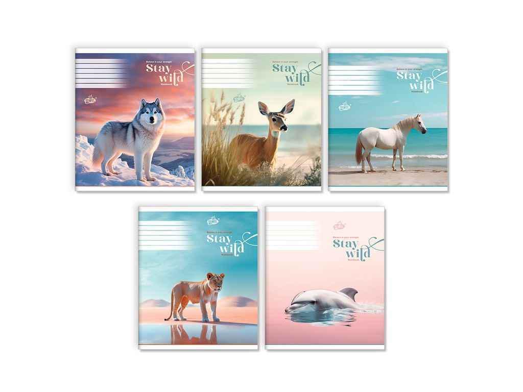 Тетрадь в линию Бріск 24 л. 20 шт. ТВ-109 №2446 Свободный дух (1065701)