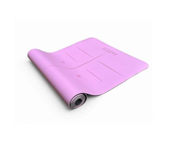 Коврик для йоги Ganesh Align Amber Lilac 183х61х0,4 см (yoga-mat-03)