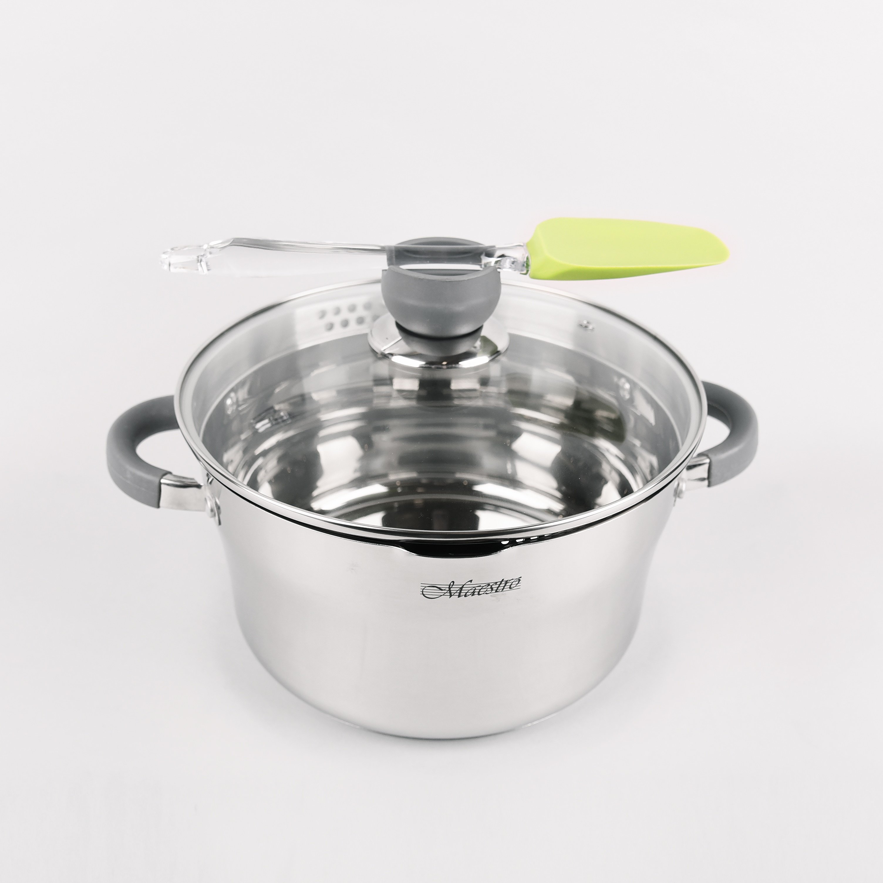 Кастрюля Maestro из нержавеющей стали 5,6 л (MR-3507-24) - фото 2 Кастрюля Maestro из нержавеющей стали 5,6 л (MR-3507-24) - фото 2