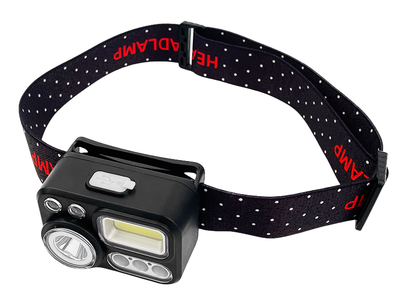 Фонарь налобный аккумуляторный Lemanso LMF9339 (9853)