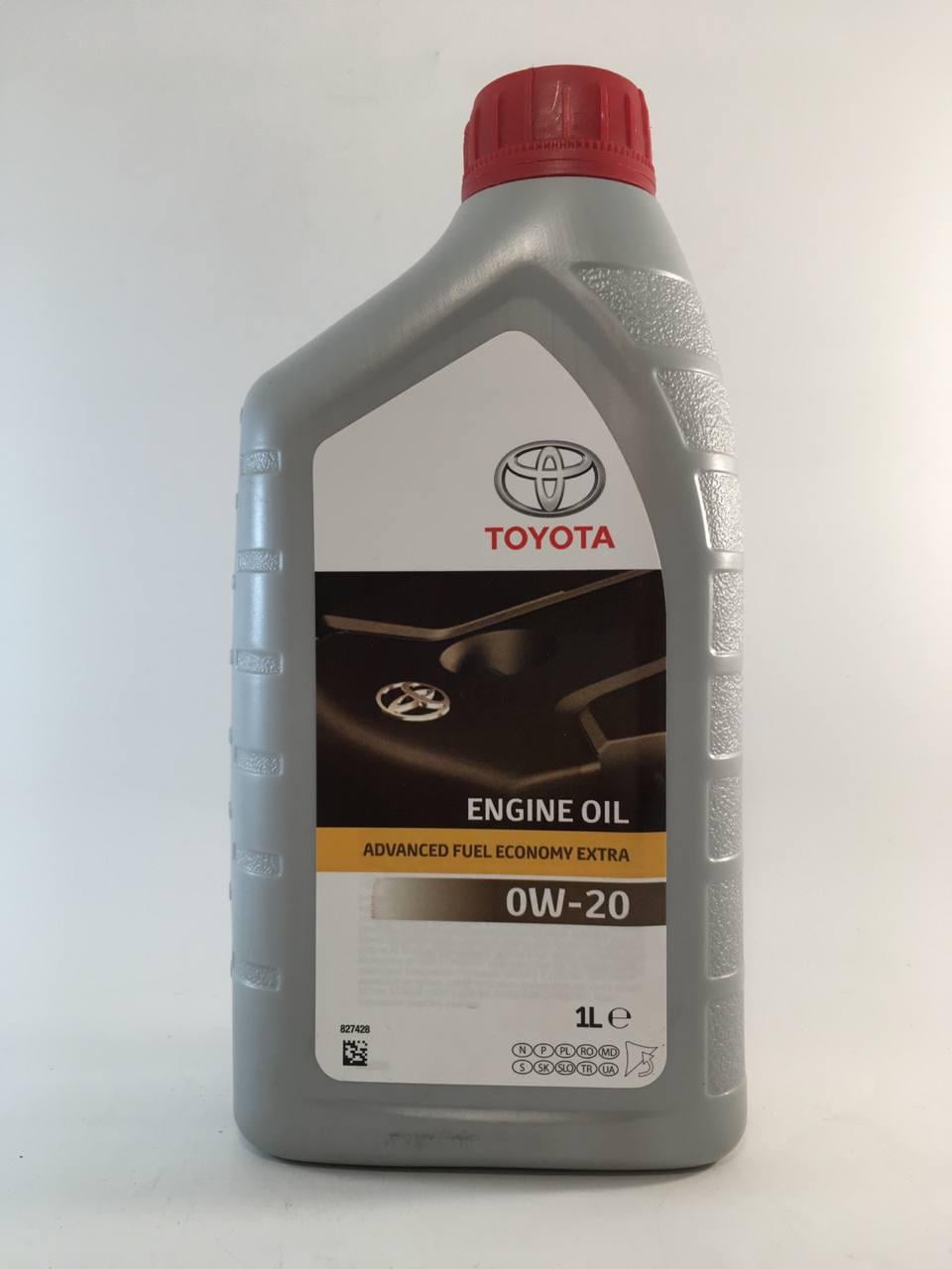 Моторное масло Toyota Advanced Fuel Economy Extra SP 0W-20 1 л (0888083885)