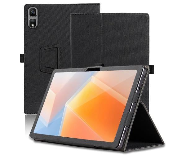 Чехол-книжка Textile Leather Case with Stand для Blackview Tab 16 Pro Black
