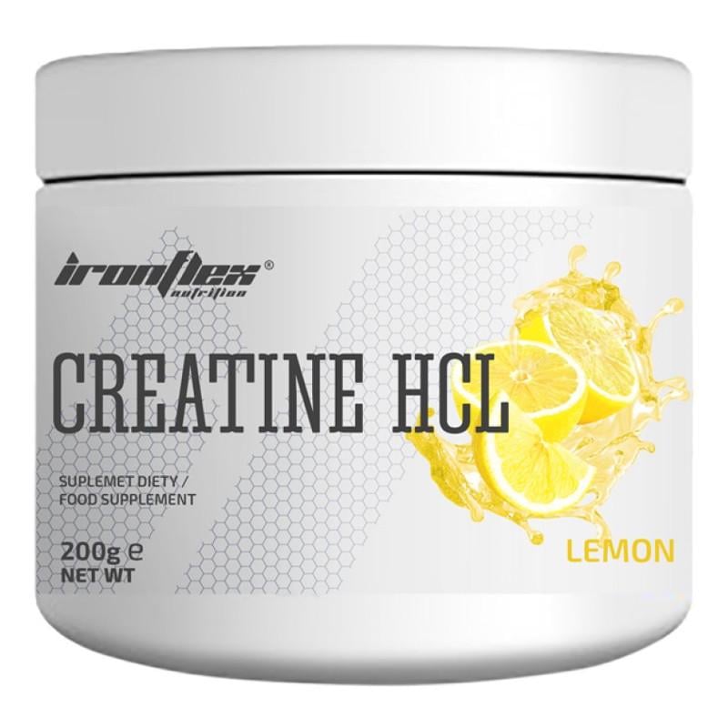 Креатин гидрохлорид IronFlex Creatine HCL Лимон 200 г (18202-01)
