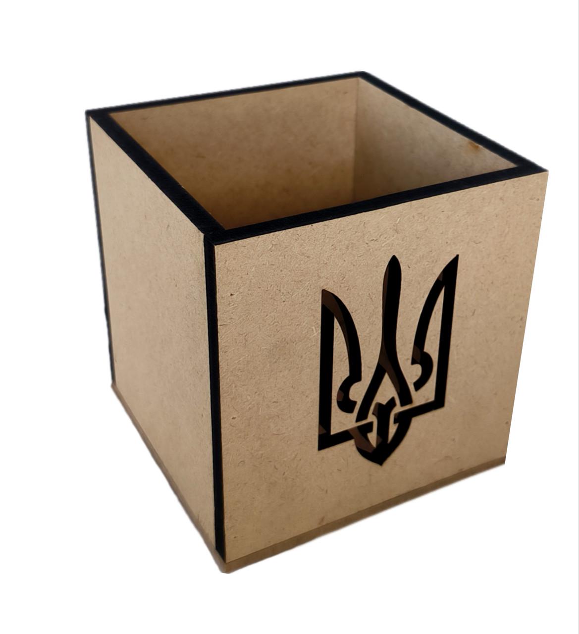 Стакан Трезубец 2 ROSA Talent МДФ 10х10х10 см (1350)