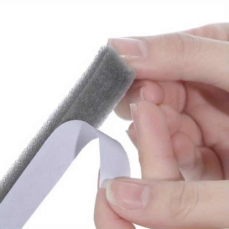 Уплотнитель самоклеющийся поролоновый для окон 2 м Серый (2743712483) - фото 7 Уплотнитель самоклеющийся поролоновый для окон 2 м Серый (2743712483) - фото 7