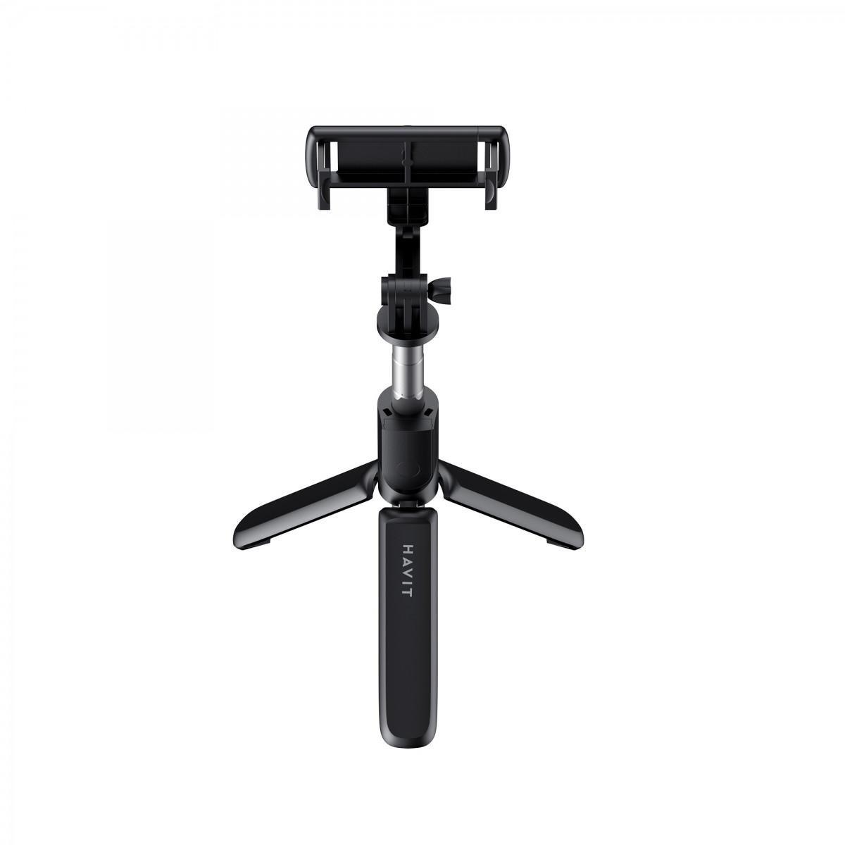 Беспроводной трипод для смартфона Havit HV-ST7033 Black - фото 3 Беспроводной трипод для смартфона Havit HV-ST7033 Black - фото 3
